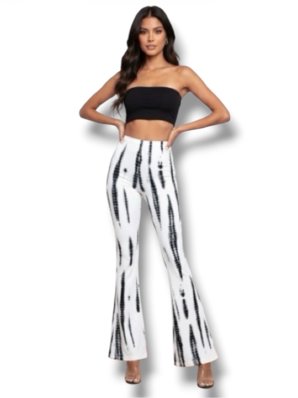 Fashion Nova Pants Groovy Tie-Dye Flare - Boho Chic & Y2K Vibes Size Small EUC